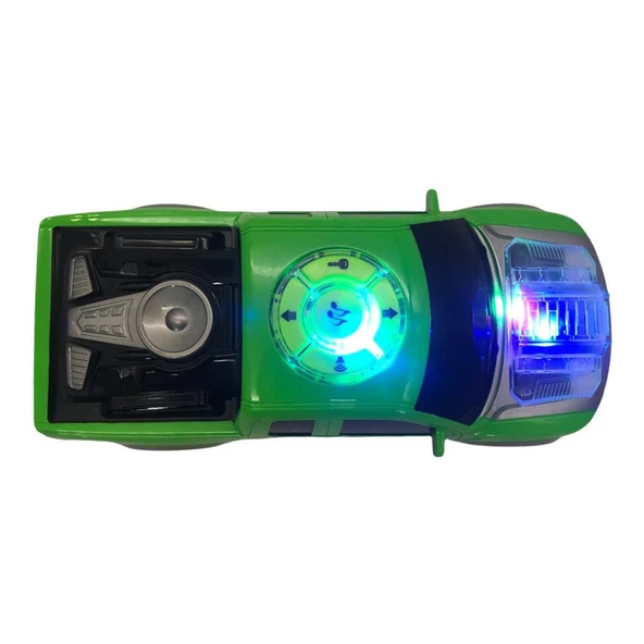 Farbu Oyuncak Dans Eden İleri Geri Hareketli Işıklı Tarz Pick Up Araba - 8