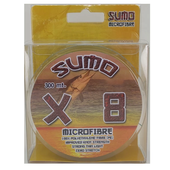Effe Sumo X8 İp Misina 300m Polietilen MicroFiber İp Misina Yeşil - 5