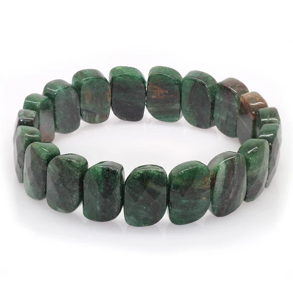 Pigado Doğal Taşlı Elastikli Fasetalı Doğaltaş Bileklik Unisex - 2