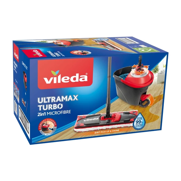 Vileda Ultramat Turbo Temizlik Seti - 7