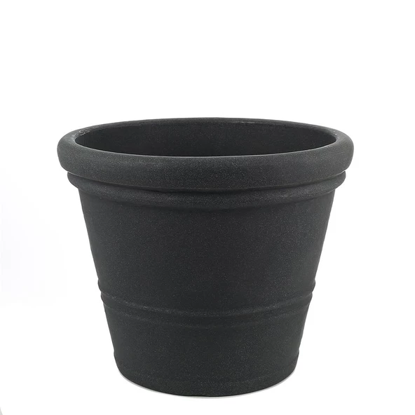 Vitale Flowerpot Antrasit Saksı 45 cm AK.JFY54180340 - 3
