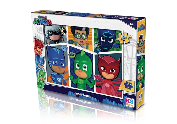 PJ MASKS Pijamaskeliler Kutulu Puzzle/Yapboz 200 Parça ürün görseli 1