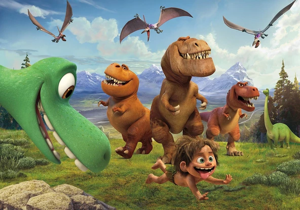 Disney Pixar Good Dinosaur (İyi Dinazor) Kutulu Puzzle/Yapboz 100'parça - 2