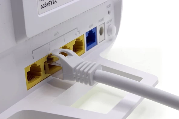 IRENIS CAT7 Kablo S/FTP LSZH Ethernet Network Lan Ağ Kablosu   50 cm Beyaz - 2