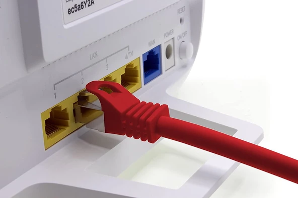 IRENIS CAT7 Kablo S/FTP LSZH Ethernet Network Lan Ağ Kablosu   1 Metre Kırmızı - 2
