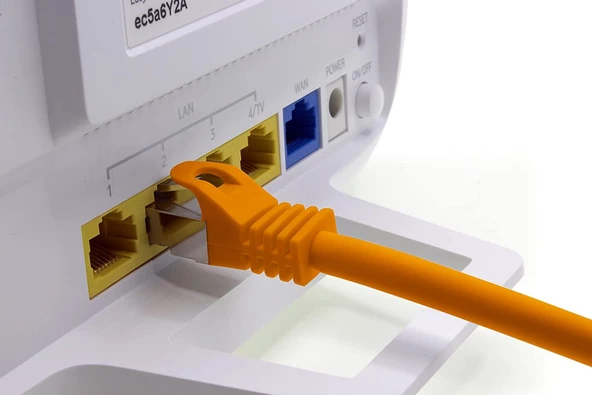 IRENIS CAT7 Kablo S/FTP LSZH Ethernet Network Lan Ağ Kablosu   2 Metre Turuncu - 2