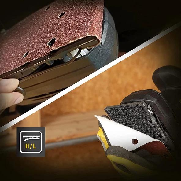 Cat Dx44 350Watt Profesyonel Devir Ayarlı Titreşimli Zımpara - 9