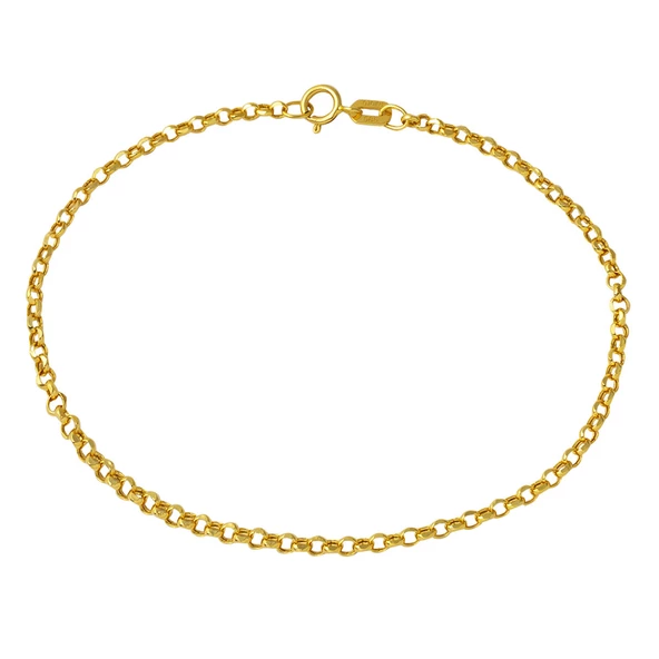 Doç Zincir Taşsız Altın Bileklik ürün görseli 1