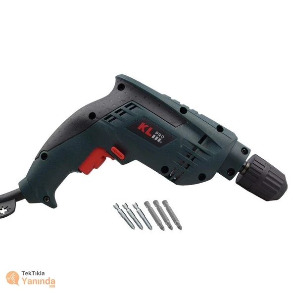 Klpro Klnm1002 600Watt 10Mm Profesyonel Darbesiz Matkap - 2