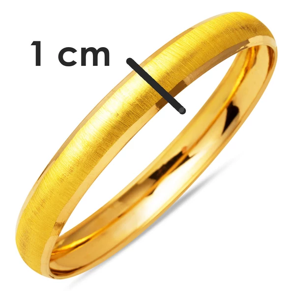 Kum Setina 22 Ayar Altın Bilezik - Resim 6