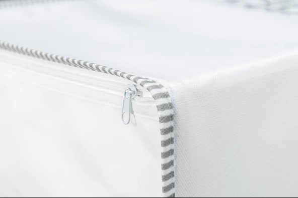 3 Adet Baskılı İpli Kazak Hurcu 30*22*20cm - 4