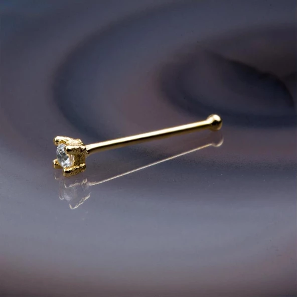 Tektaşlı 14 Ayar Altın Hızma - Resim 3