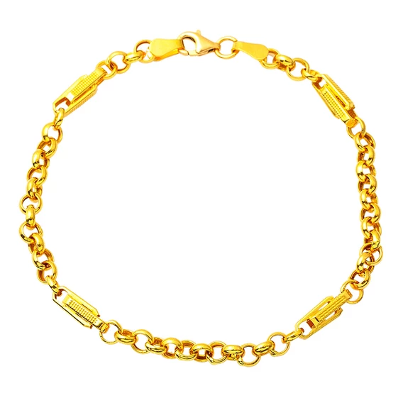 Doç Zincir 22 Ayar Altın Bileklik ürün görseli 1
