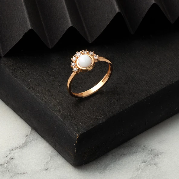 Şafak Vakti 14 Ayar Altın Yüzük - Resim 5