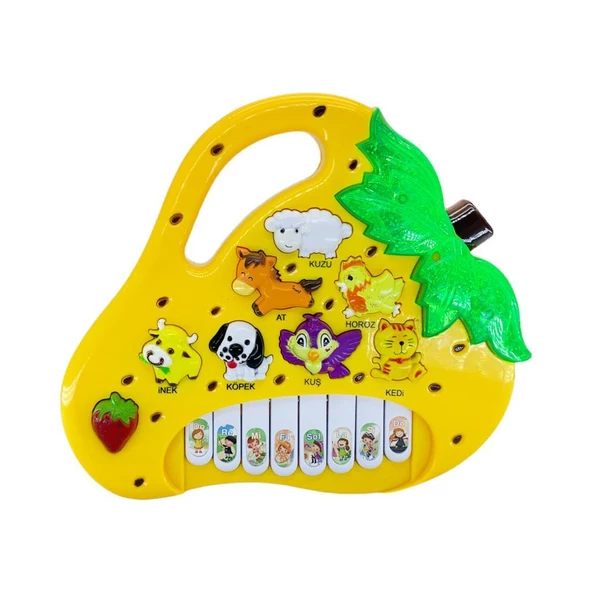 Türkçe Sesli Hayvanları Tanıyalım Çiftlik Korosu Piyano ürün görseli 1