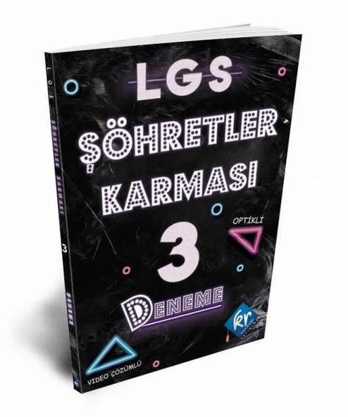 LGS Şöhretler Karması 3 Deneme KR Akademi Yayınları