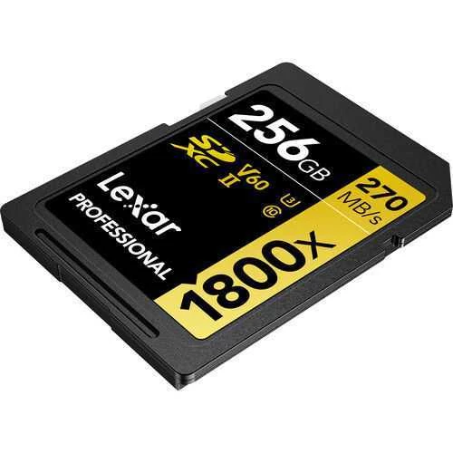 Lexar SD 256GB Profesyonel 1800x UHS-II SDXC Hafıza Kartı (GOLD Serisi) - 4