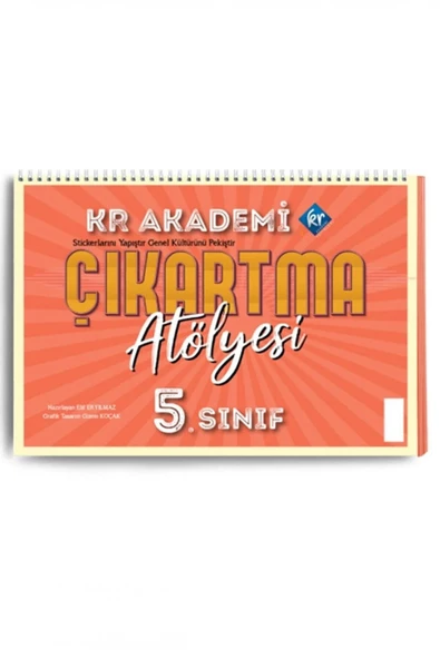 5. Sınıf Çıkartma Atölyesi KR Akademi Yayınları