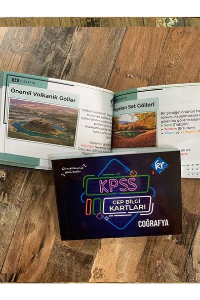 KPSS Coğrafya Cep Bilgi Kartları KR Akademi Yayınları - 3