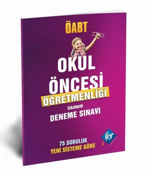 ÖABT Okul Öncesi Öğretmenliği Çözümlü Deneme KR Akademi Yayınları