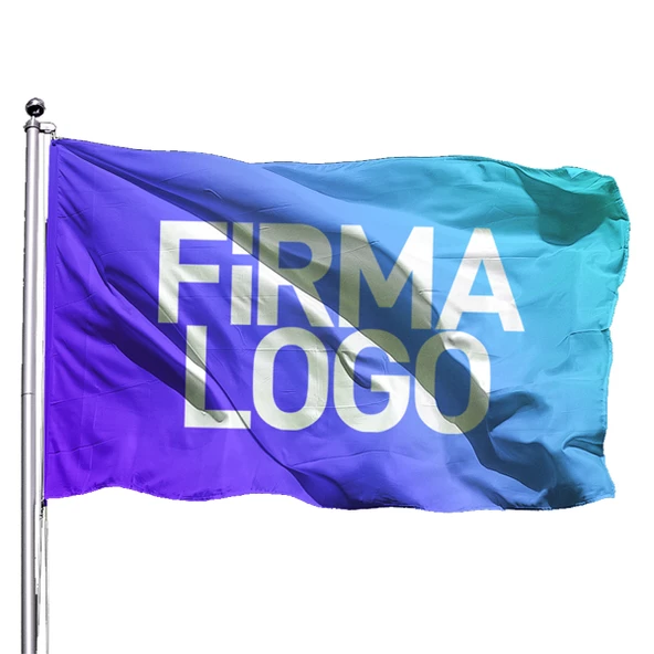 Özel Logolu Gönder Flama 80X120 - Çift Kat Saten ürün görseli