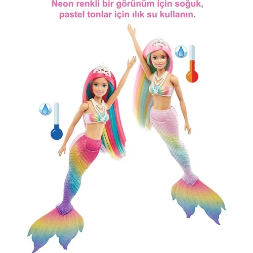 Barbie Dreamtopia Renk Değiştiren Sihirli Denizkızı GTF89 - 3