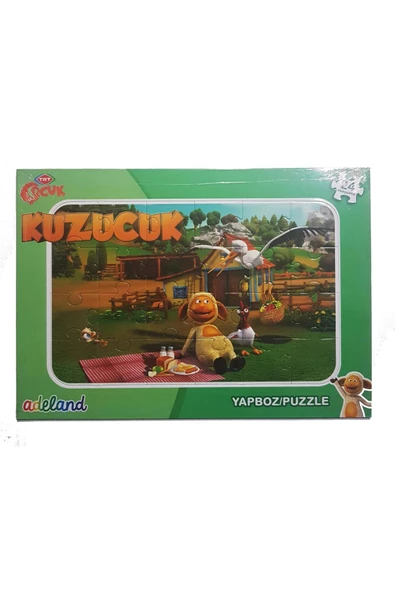 Adeland Trt Çocuk Kuzucuk Frame Puzzle 48'parça