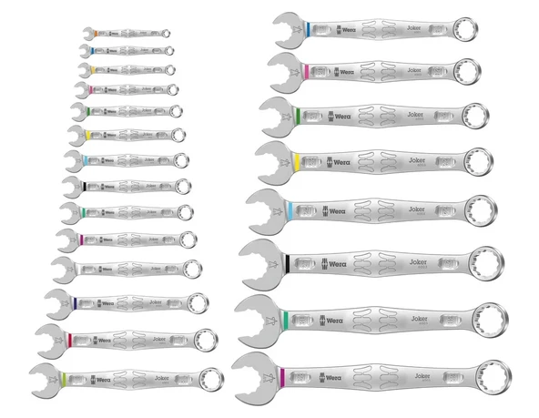 Wera 6003 Joker 22 Li Yıldız Açık Ağız Anahtar Set 05020232001