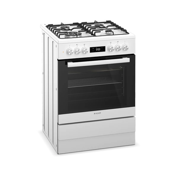 Arçelik 8541 SF DG Beyaz Ocaklı Fırın - 2