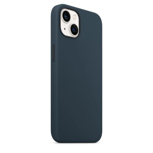 İphone 13 Pro Max Silicone Case Mikrofiber İç Arka Koruma Telefon Kılıfı - Resim 2