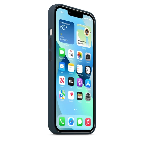 İphone 13 Pro Max Silicone Case Mikrofiber İç Arka Koruma Telefon Kılıfı - Resim 3