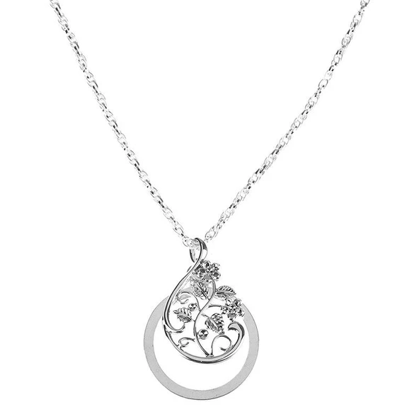4.5x Kolye Büyüteç 40mm 47cm Metal Zinci Dekoratif Çinko Alaşım - 6