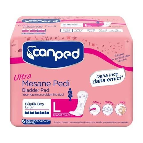 Canped Mesane Pedi Ultra Large -büyük 10 Lu Tekli Pk