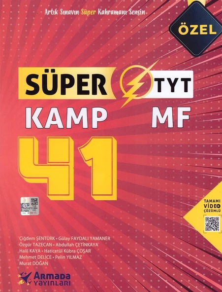 ARMADA TYT SÜPER KAMP 41 SAYISAL SORU KİTABI