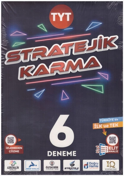 STRATEJİK KARMA TYT 6 FASİKÜL DENEME