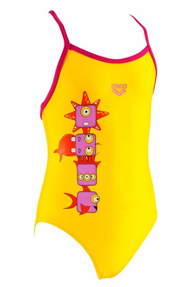 Arena 1A487 - Gill Kids Onl Pilcl Kız Çocuk Mayosu - 5