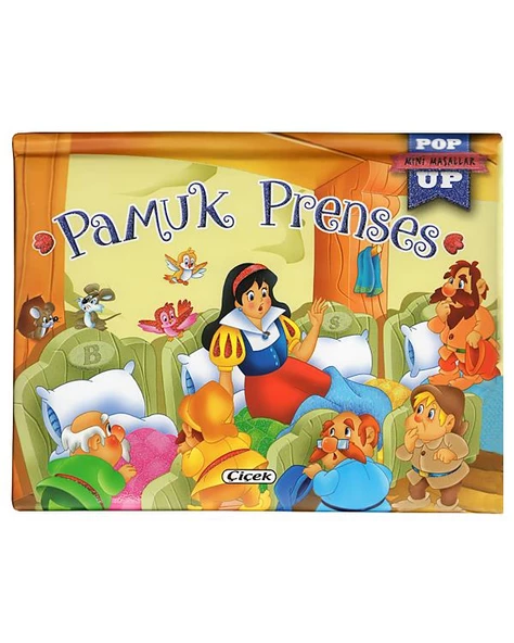 2 Yaş Mini Hareketli Kitaplar Pamuk Prenses Çiçek Yayınları