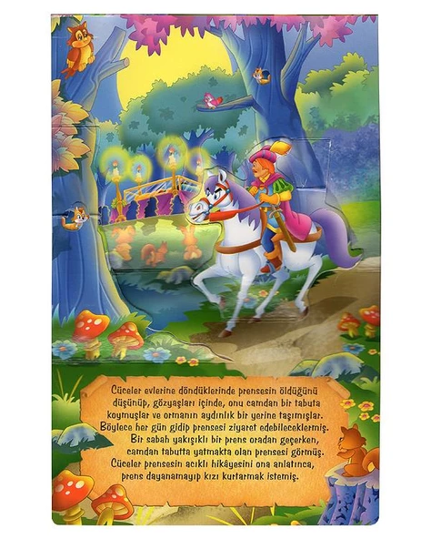 2 Yaş Mini Hareketli Kitaplar Pamuk Prenses Çiçek Yayınları - Resim 2