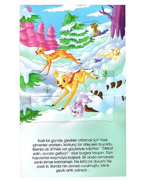 Mini Hareketli Kitaplar Bambi Yumurcak Yayınları - 2