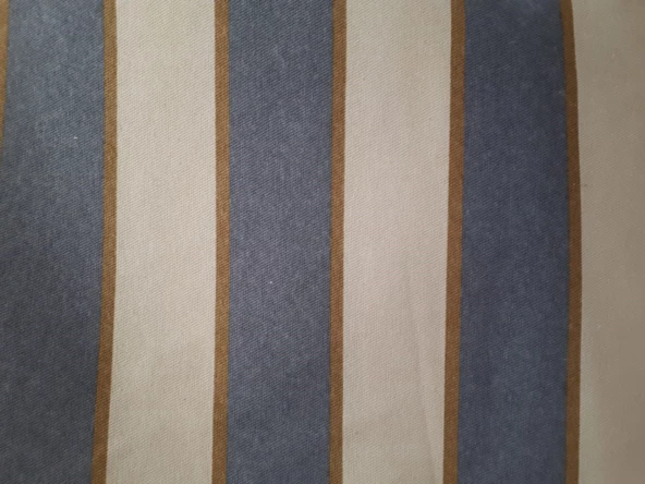 Ceylan Home Balkon Perdesi Gri Krem Çizgili 175x250 - 2