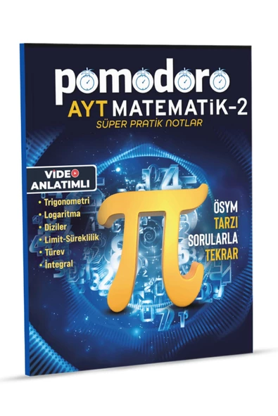 Pomodoro AYT Matematik-2 Konu Soru Süper Pratik Notlar - 2