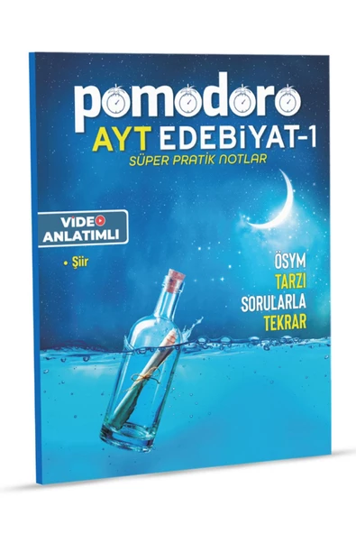 Pomodoro AYT Edebiyat-1 Konu Soru Süper Pratik Notlar - 2