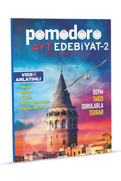 Pomodoro AYT Edebiyat-2 Konu Soru Süper Pratik Notlar - 2