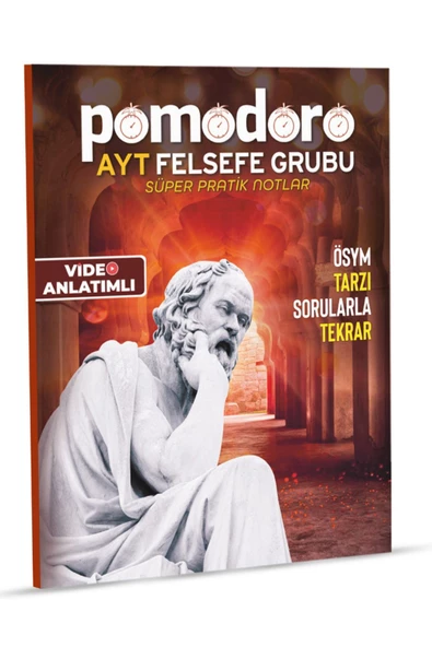 Pomodoro AYT Felsefe Grubu Konu Soru Süper Pratik Notlar - 2
