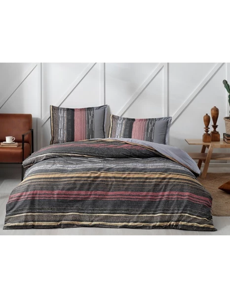 Özdilek Ranforce Tek Kişilik Nevresim Takımı-Silmus Gri - 2