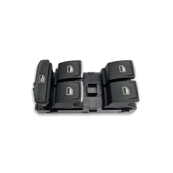 VW Polo 2018-2022 Sol Ön Kapı Cam Düğme Takımı Kromlu 5G0959857G