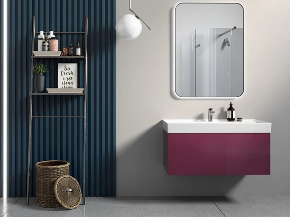Cerastyle Turkuaz Sharp Etajerli Lavabo 60*48 Cm - 3