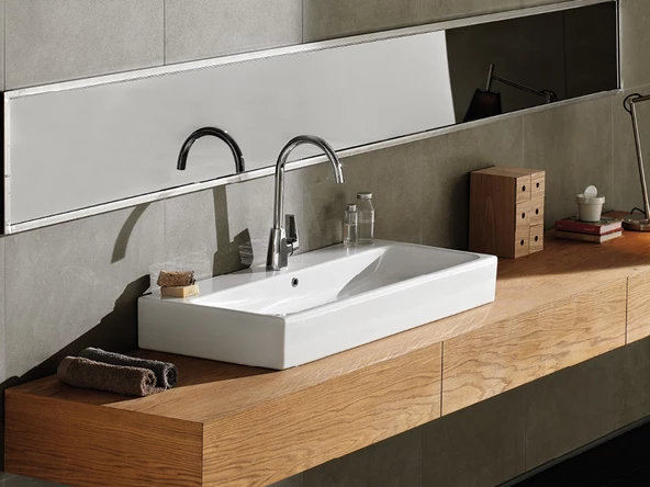 Cerastyle Turkuaz Pinto Etajerli Lavabo 75 Cm - 3