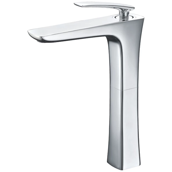 Newarc Lıfe  Çanak Tıpı Lavabo Bataryası - Krom 981001
