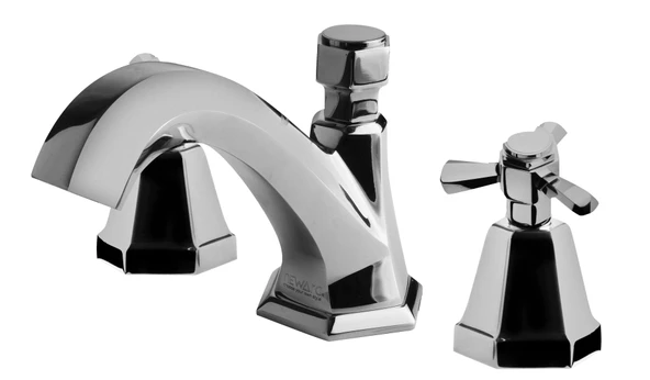 Newarc Hexa Üç Delıklı Lavabo Bataryası - Krom 104561